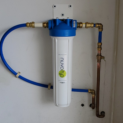 NuvoH20 Water Softener Mounted Wall